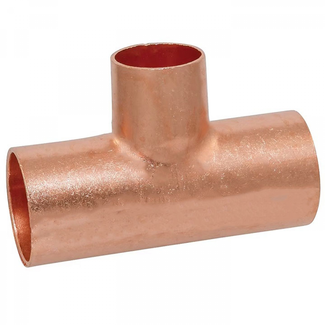 Wrot Copper Reducing Tees - C x C x C